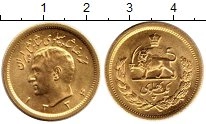Продать Монеты Иран 1 пахлави 1955 Золото