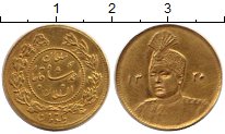 Продать Монеты Иран 1 томан 1916 Золото
