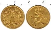 Продать Монеты Иран 5000 динар 1915 Золото