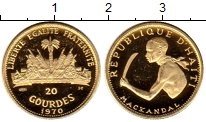 Продать Монеты Гаити 20 гурдес 1970 Золото