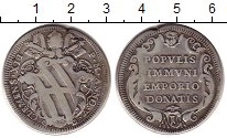 Продать Монеты Ватикан 1 тестон 1733 Серебро