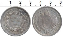 Продать Монеты Боливия 50 сентим 1899 Серебро