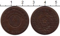 Продать Монеты Парагвай 1 сентесимо 1870 Медь