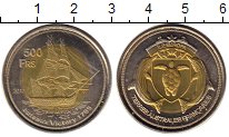 Продать Монеты Антарктика - Французские территории 500 франков 2012 Биметалл