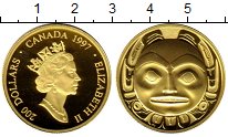 Продать Монеты Канада 200 долларов 1997 Золото