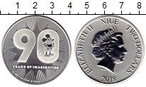Продать Монеты Ниуэ 2 доллара 2018 Серебро