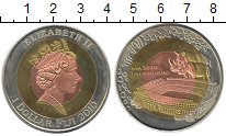 Продать Монеты Фиджи 1 доллар 2010 Биметалл