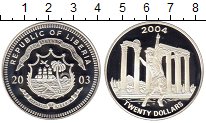 Продать Монеты Либерия 20 долларов 2003 Серебро