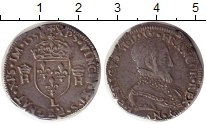 Продать Монеты Франция 1 тестон 1558 Серебро