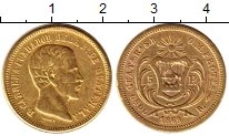 Продать Монеты Гватемала 5 песо 1869 Золото