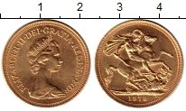 Продать Монеты Великобритания 1 соверен 1978 Золото
