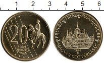 Продать Монеты Венгрия 20 евроцентов 2003 Латунь