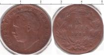 Продать Монеты Португалия 10 рейс 1884 Бронза