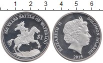 Продать Монеты Соломоновы острова 1 доллар 2015 Серебро
