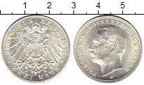 Продать Монеты Баден 2 марки 1913 Серебро