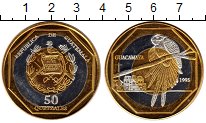 Продать Монеты Гватемала 50 кетсалей 1995 Биметалл