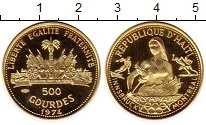 Продать Монеты Гаити 500 гурдес 1974 Золото