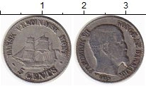Продать Монеты Дания 5 центов 1859 Серебро