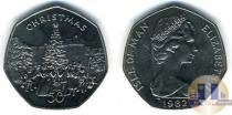 Продать Монеты Остров Мэн 50 пенсов 1982 Медно-никель