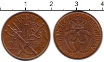 Продать Монеты Датская Вест-Индия 1/2 цента 1905 Бронза