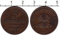Продать Монеты Ломбардия 1/4 лиры 1822 Серебро