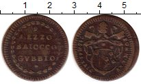 Продать Монеты Неаполь 1 байоччи 1756 Медь