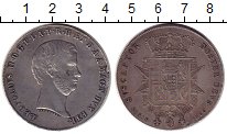 Продать Монеты Тоскана 1 франческоне 1856 Серебро