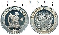 Продать Монеты Великобритания 25 экю 1992 Серебро