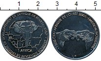 Продать Монеты Центральная Африка 1 франк 2003 Медно-никель