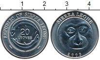 Продать Монеты Сьерра-Леоне 20 леоне 2003 Медно-никель