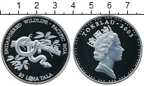 Продать Монеты Токелау 5 тала 2003 Серебро