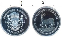 Продать Монеты Габон 100 франков 2013 Серебро