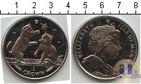 Продать Монеты Остров Мэн 1 крона 2004 Медно-никель
