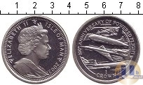 Продать Монеты Остров Мэн 1 крона 2003 Серебро