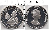 Продать Монеты Острова Питкэрн 5 долларов 1997 Серебро