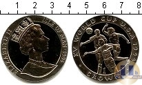 Продать Монеты Остров Мэн 1 крона 1994 Медно-никель