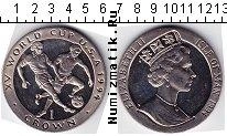 Продать Монеты Остров Мэн 1 крона 1994 Серебро