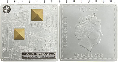 Продать Монеты Фиджи 50 долларов 2012 Серебро