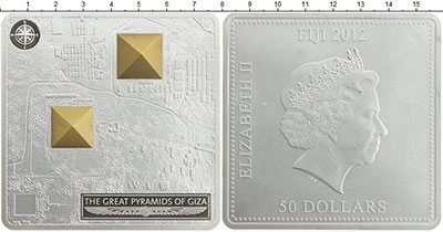 Продать Монеты Фиджи 50 долларов 2012 Серебро