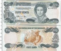 Продать Банкноты Багамские острова 50 центов 1974 