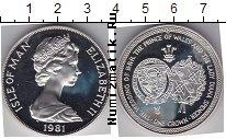 Продать Монеты Остров Мэн 1 крона 1981 Серебро