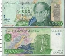 Продать Банкноты Венесуэла 20000 боливар 1998 