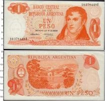 Продать Банкноты Аргентина 1 песо 1974 