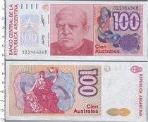 Продать Банкноты Аргентина 100 песо 1985 