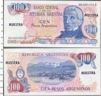 Продать Банкноты Аргентина 100 песо 1983 