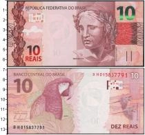 Продать Банкноты Бразилия 10 рейс 2010 