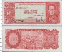 Продать Банкноты Боливия 100 боливиано 1962 