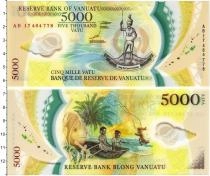 Продать Банкноты Вануату 5000 вату 2017 Пластик