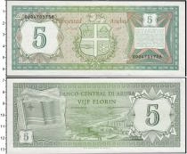 Продать Банкноты Аруба 5 флоринов 1986 