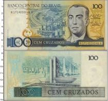 Продать Банкноты Бразилия 100 крузадо 1987 